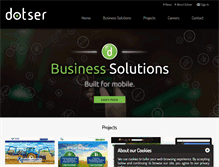 Tablet Screenshot of dotser.ie